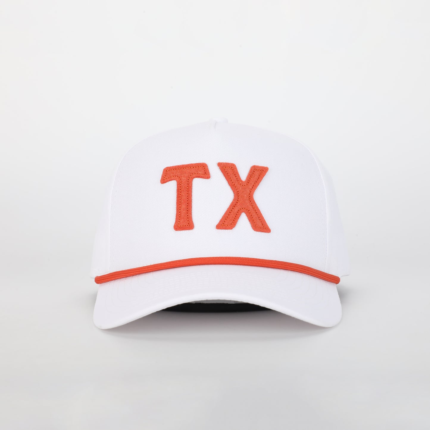 TX Hat in Stadium White & Austin Orange