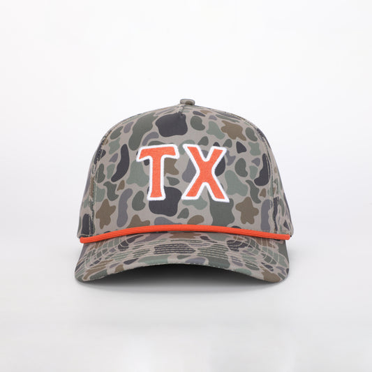 TX Hat in TexCamo™ & Austin Orange